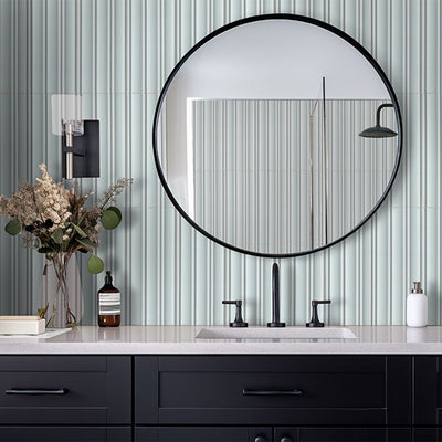 Folk Sky, 7" x 16" | Porcelain Kitchen and Bath Tile by MSI