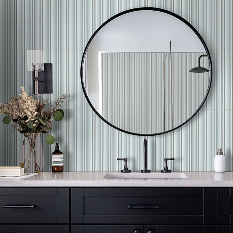 Folk Sky, 7" x 16" | Porcelain Kitchen and Bath Tile by MSI