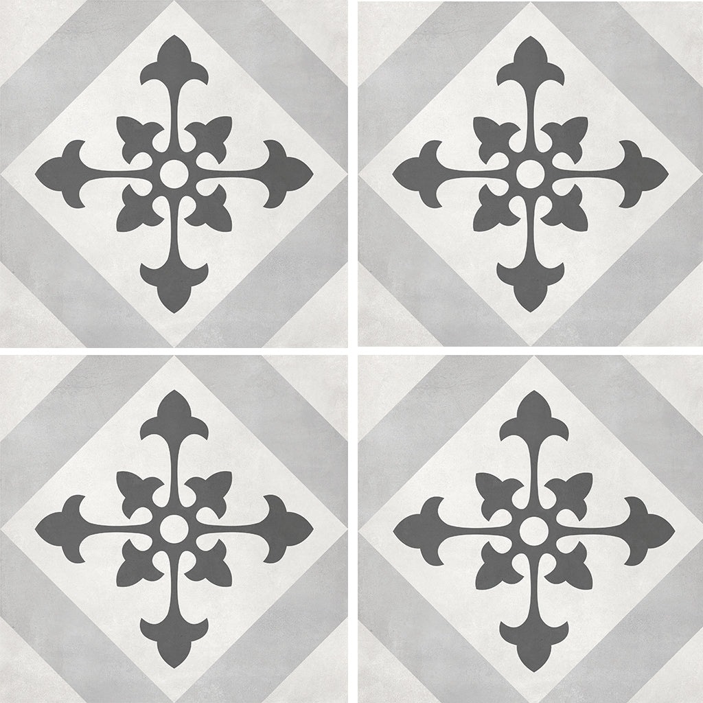Ice North Star, 8" x 8" Porcelain Tile | ANAFORMICENOST8 | IWT