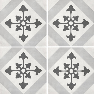 Ice North Star, 8" x 8" Porcelain Tile | ANAFORMICENOST8 | IWT