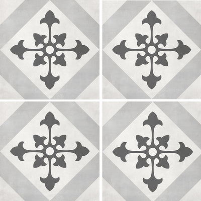 Ice North Star, 8" x 8" Porcelain Tile | ANAFORMICENOST8 | IWT