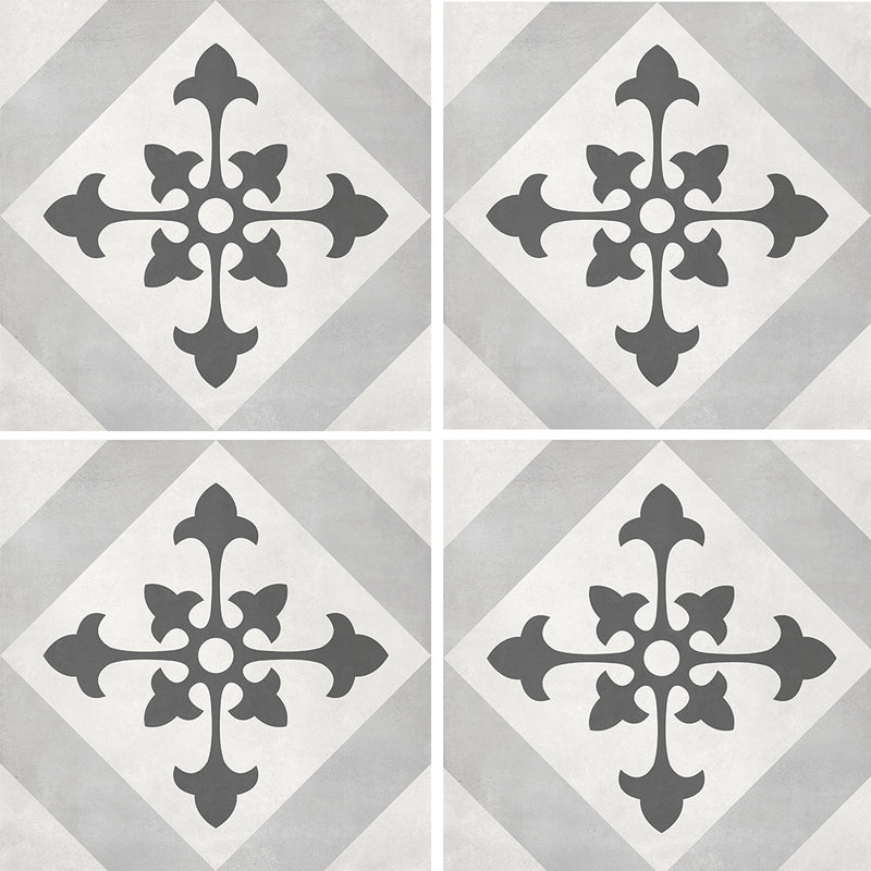 Ice North Star, 8" x 8" Porcelain Tile | ANAFORMICENOST8 | IWT