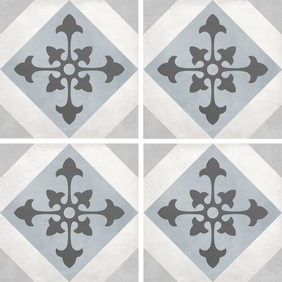 Tide North Star, 8" x 8" Porcelain Tile | ANAFORMTIDNOST8 | IWT