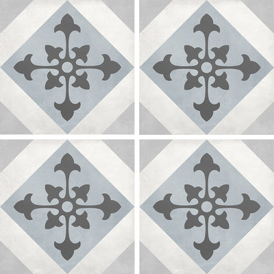 Tide North Star, 8" x 8" Porcelain Tile | ANAFORMTIDNOST8 | IWT