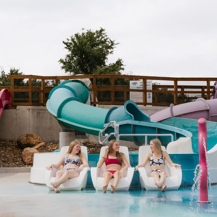 Forma In-Pool Chair, White (Set of Two) - Luxury Pool Chair
