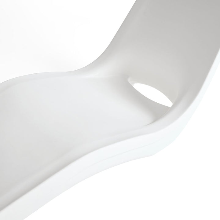 Forma In-Pool Chaise Lounger, White (Set of Two) - Luxury Pool Lounge Chair