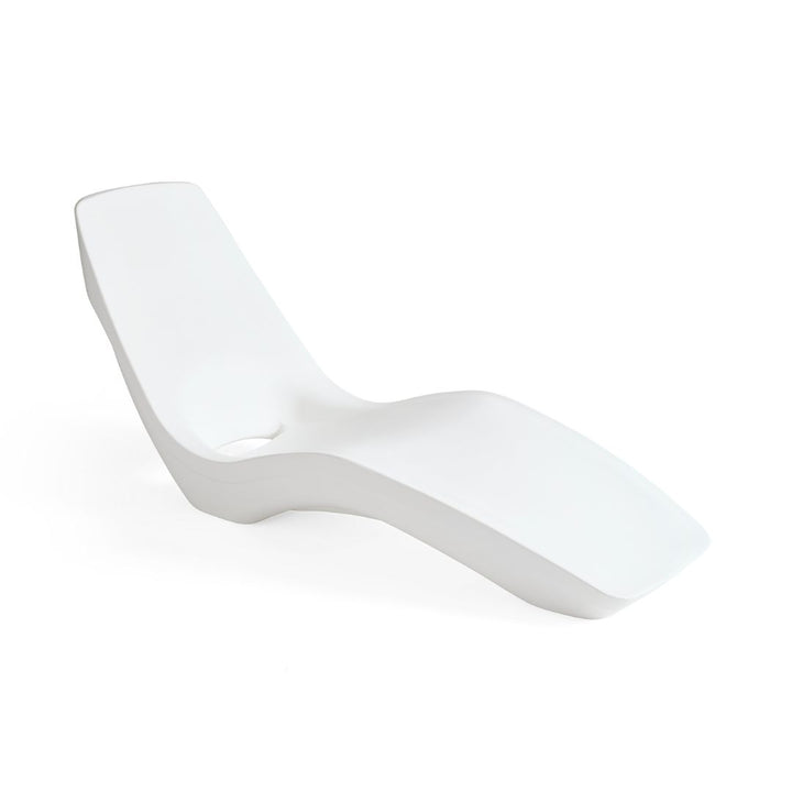 Forma In-Pool Chaise Lounger, White (Set of Two) - Luxury Pool Lounge Chair