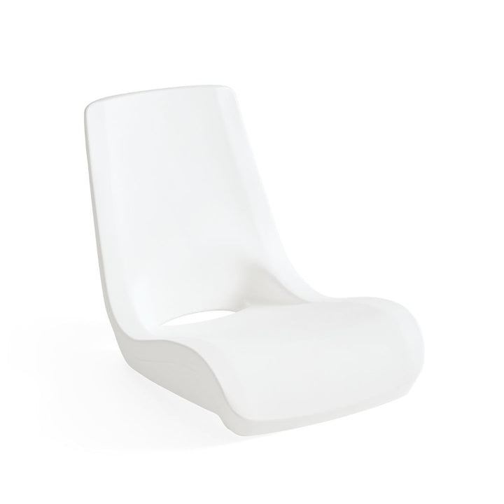 Forma Poolside Seat, White - Luxury Pool Seat