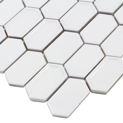 Framework Plaster, Hexagon Mosaic | Ceramic Tile by Anthology