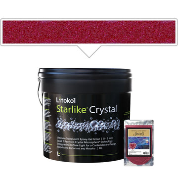 Fuchsia J.4 | Litokol Starlike Crystal Glass Grout Jewels