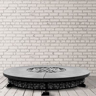 Fuego 89" Fire Table | Outdoor Gas Fire Pit by Prism Hardscapes