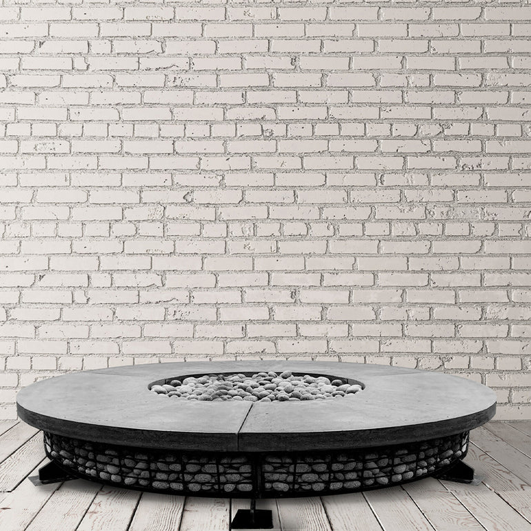 Fuego 89" Fire Table | Outdoor Gas Fire Pit by Prism Hardscapes