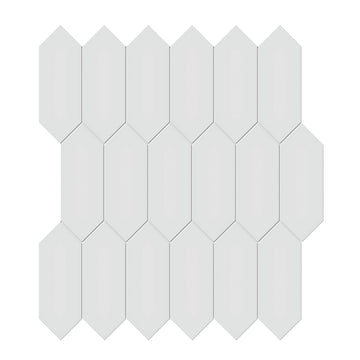 Soho Gallery Grey Glossy, 2" x 5" Picket | Ceramic Wall & Floor Tile