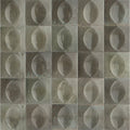 Grigio Glossy, 4" x 4" Egg Deco - Porcelain Tile