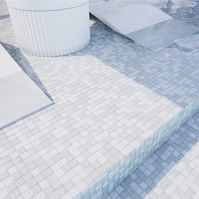 Ghiaccio, 3/4" 3/4" Glass Tile | Mosaic Tile by Bisazza