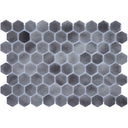 Abyss, Hexagon Mosaic - Glass Tile