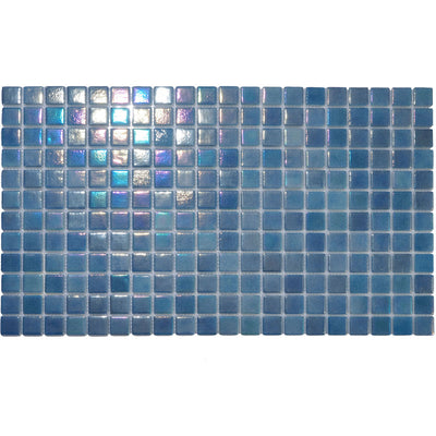 Coastline, 1" x 1" Glass Tile | Pool, Spa, and Kitchen Tile