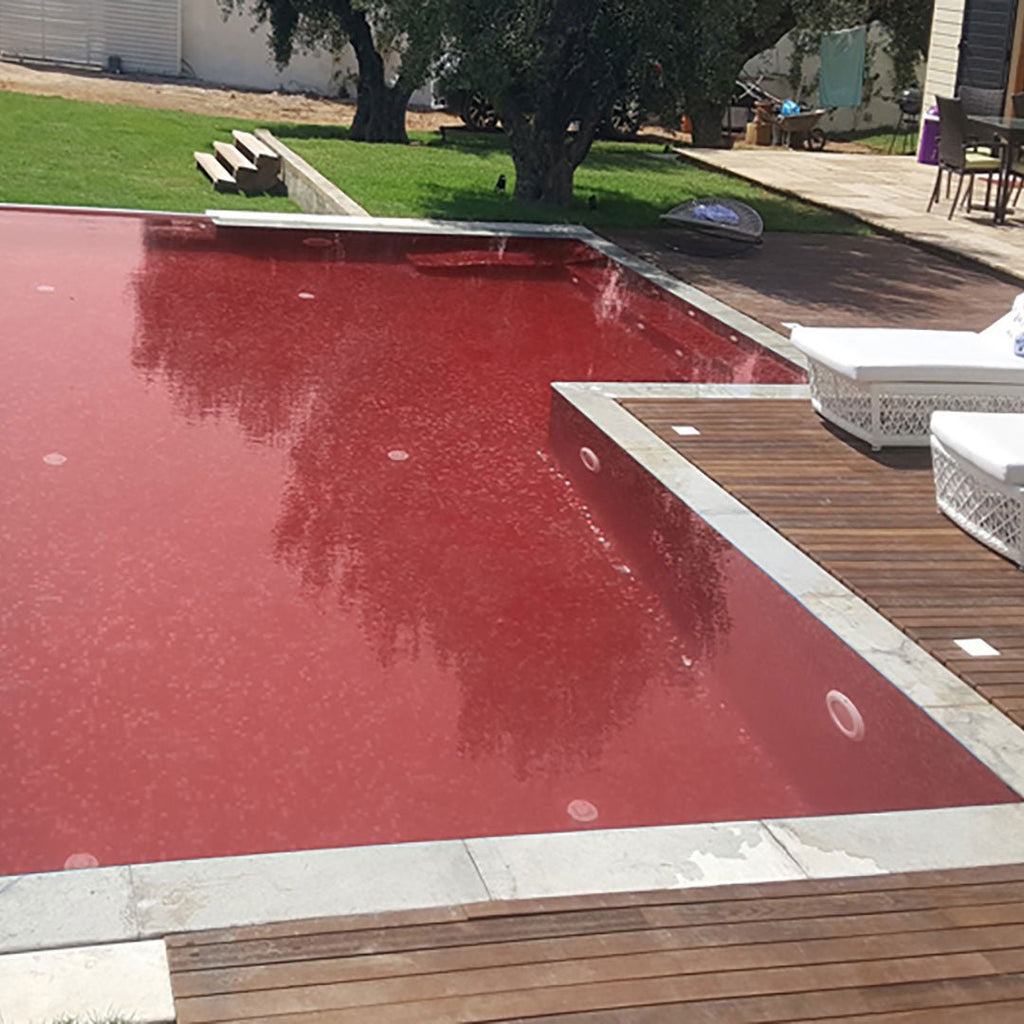 Crimson Reef, 1" x 1" Glass Tile | Pool, Spa, & Kitchen Tile