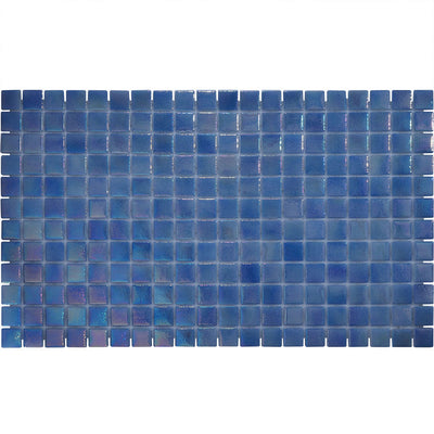 Fish Tail, 1" x 1" Glass Tile | Pool, Spa, & Kitchen Tile
