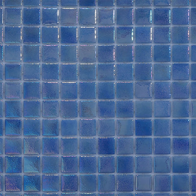 Fish Tail, 1" x 1" Glass Tile | Pool, Spa, & Kitchen Tile