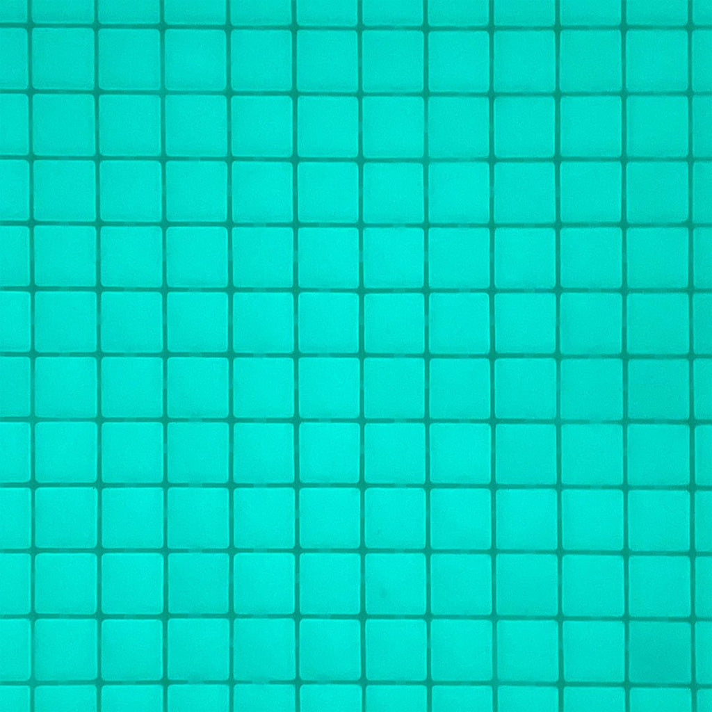 Glow in the Dark White Glass Pool Tile