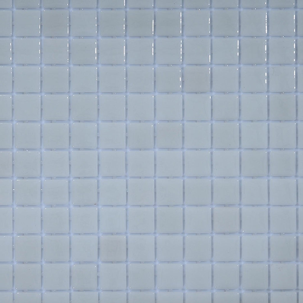 White Glass Pool Tile