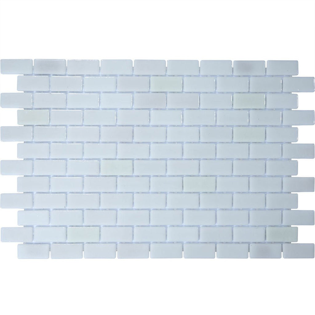 Misty Harbor, 1" x 2" Glass Tile | Pool, Spa, & Kitchen Tile