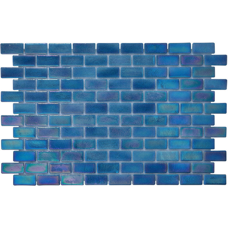 Oceanic, 1" x 2" Glass Tile | Pool, Spa, & Kitchen Tile