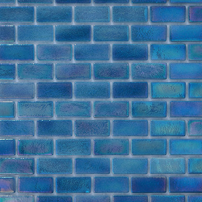 Oceanic, 1" x 2" Glass Tile | Pool, Spa, & Kitchen Tile