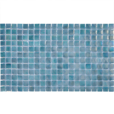 Pacific Mist, 1" x 1" Glass Tile | Pool, Spa, & Kitchen Tile