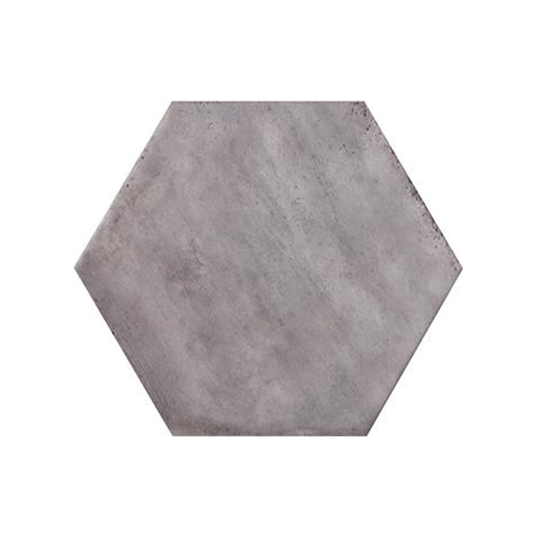 Glossy Grigio, Hexagon Porcelain Tile | CIRFUORGRIFPOHX | IWT Tesoro
