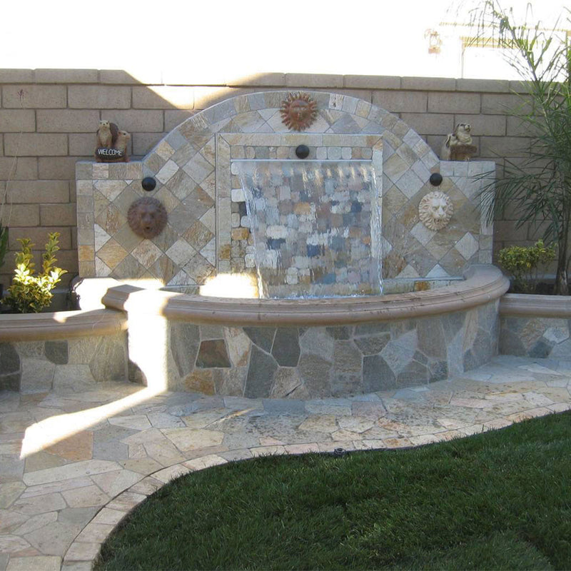 Golden White, Flagstone Pavers | Outdoor Patio Pavers