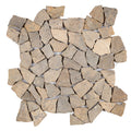 Golden Emperador - Flat Stone Pebble Tile