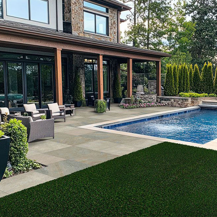 Golden White, 24" x 24" | 2CM MSI Porcelain Pavers | LPAVNGOLWHI2424