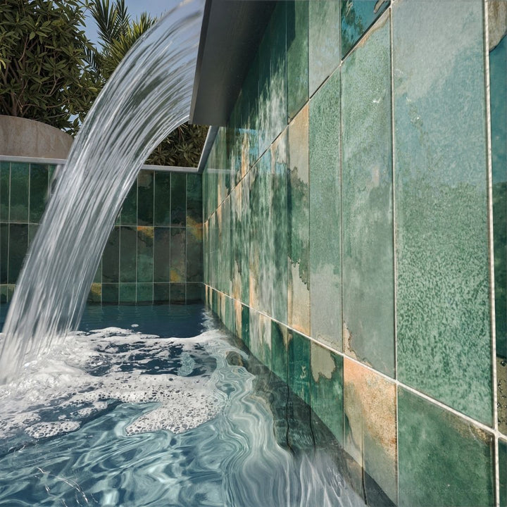 Granadella Carbon, 2.5" x 9" - Porcelain Tile