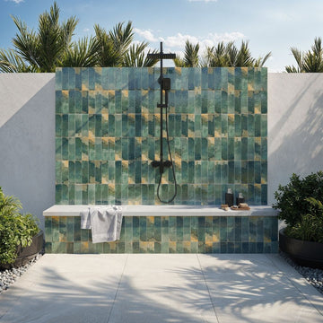 Granadella Carbon, 2.5" x 9" - Porcelain Tile