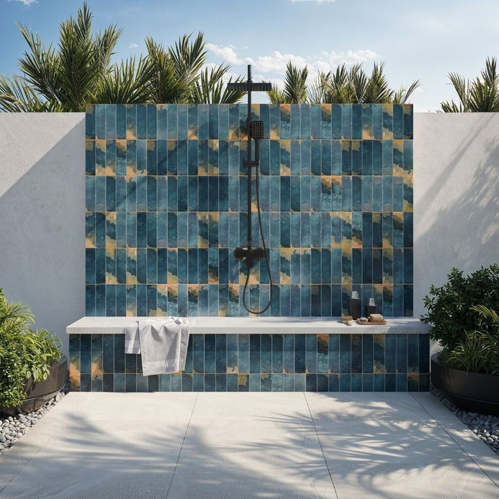 Granadella Marino, 2.5" x 9" - Porcelain Tile