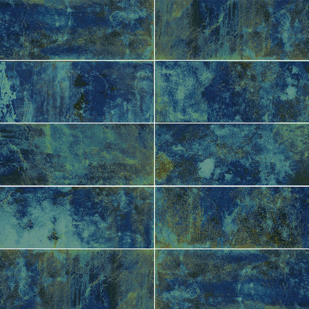 Green, 6" x 20" Tile ESTCORAGREEN620 Aquatica Porcelain Tile