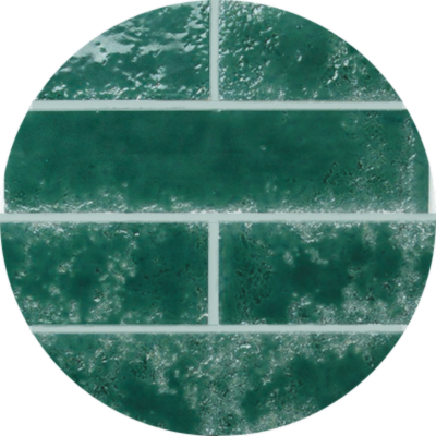 GREEN BATHROOM TILE