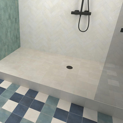 Greenland Cobalt Slip Resistant, 6" x 6" Porcelain Tile | Floor Tile