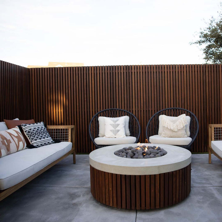 Hampton Fire Table | Outdoor Gas Fire Pit by Prism Hardscapes