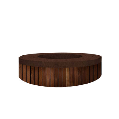 Hampton Fire Table, Cafe | Outdoor Gas Fire Pit by Prism Hardscapes