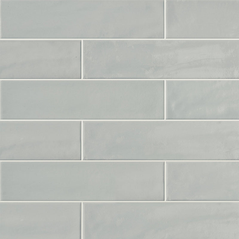 Harborside Dew, 6" x 24" Porcelain Tile | Wall & Pool Waterline Tile