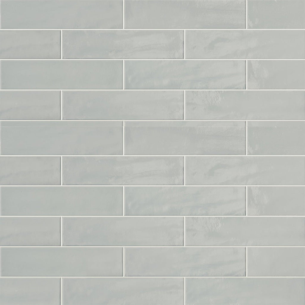Harborside Dew, 6" x 24" Porcelain Tile | Wall & Pool Waterline Tile