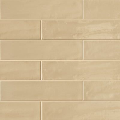Harborside Studio Beige, 3" x 12" Porcelain Tile | Wall & Pool Waterline Tile