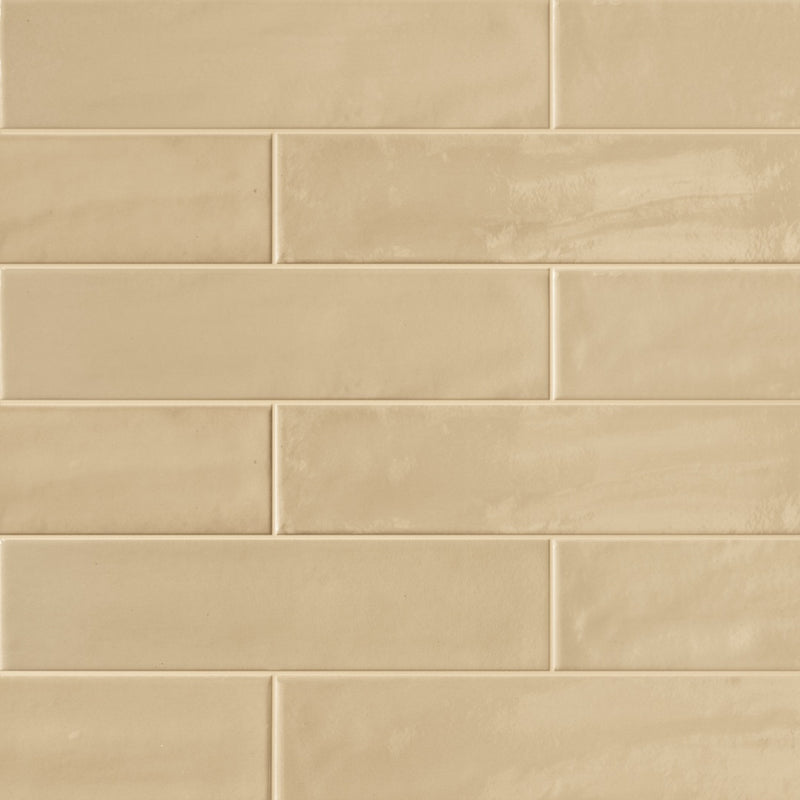 Harborside Studio Beige, 3" x 12" Porcelain Tile | Wall & Pool Waterline Tile