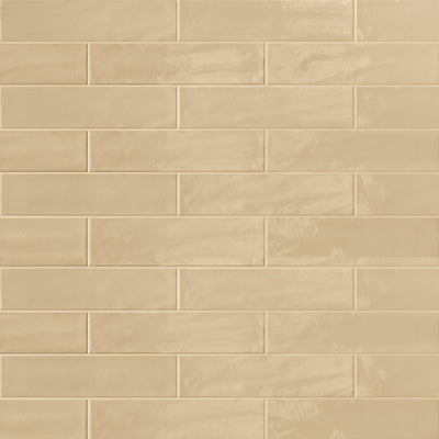 Harborside Studio Beige, 3" x 12" Porcelain Tile | Wall & Pool Waterline Tile