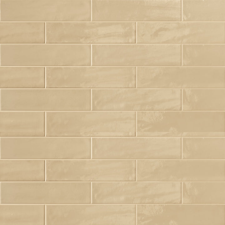 Harborside Studio Beige, 3" x 12" Porcelain Tile | Wall & Pool Waterline Tile