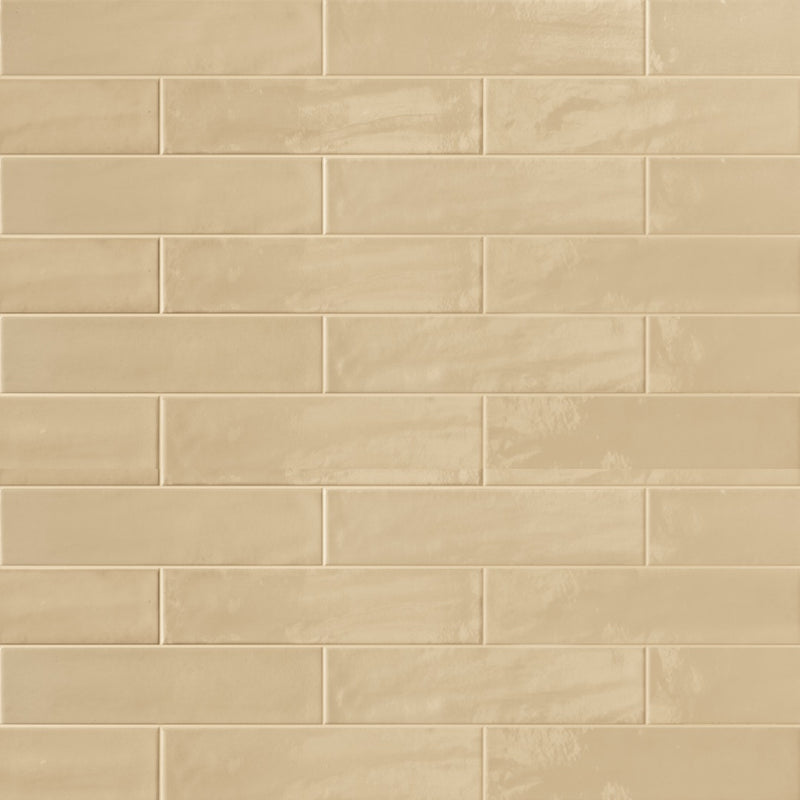 Harborside Studio Beige, 3" x 12" Porcelain Tile | Wall & Pool Waterline Tile