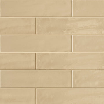 Harborside Studio Beige, 6" x 24" Porcelain Tile | Wall & Pool Waterline Tile